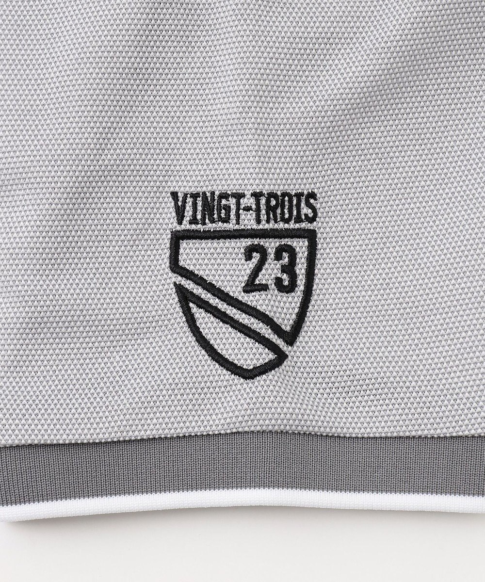 23区GOLF 人気NO.1ポロ【MEN】ピラミッドカノコ 半袖ポロシャツ 