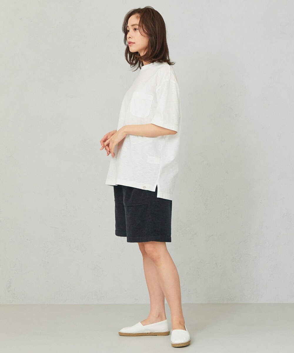 JOSEPH ABBOUD MOUNTAIN 【SPACE／UNISEX】オーガニックコットンスラブプレーティング天竺 Tシャツ 