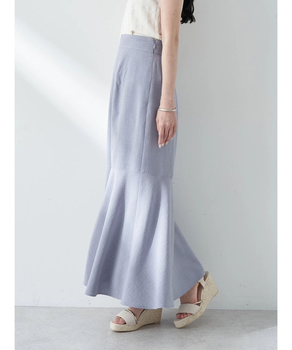 earth music&ecology リネンライクマーメイドスカート 
