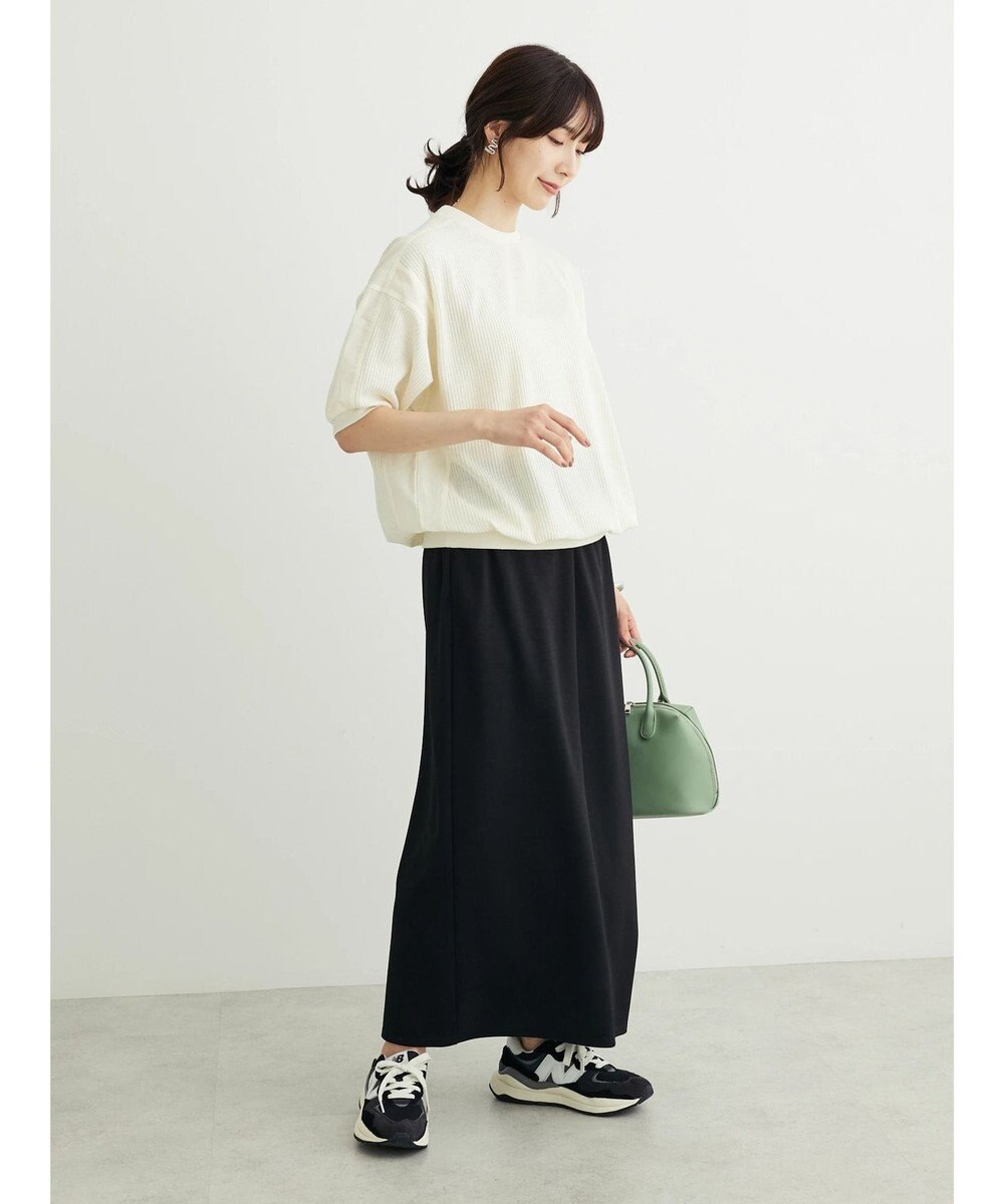 Green Parks ワッフル布帛ドッキングプルオーバー２ 