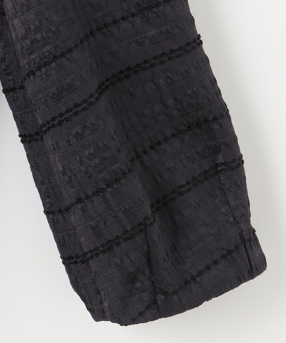 J.PRESS LADIES L SIMMOD ジャカード ボリュームスリーブ ワンピース 