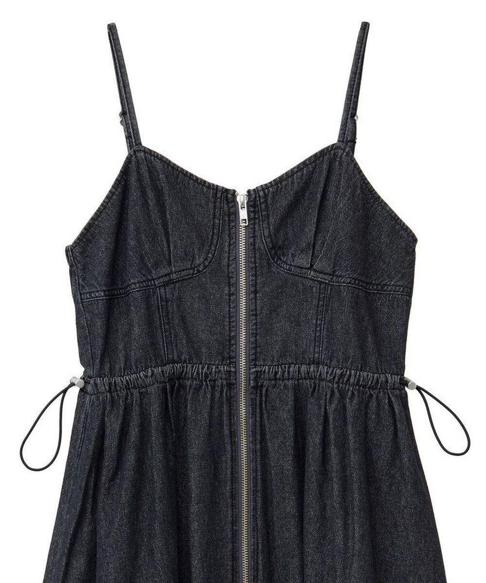 Green Parks ・ＳＵＧＡＲ　ＳＰＯＯＮ　デニムコルセットキャミワンピ 