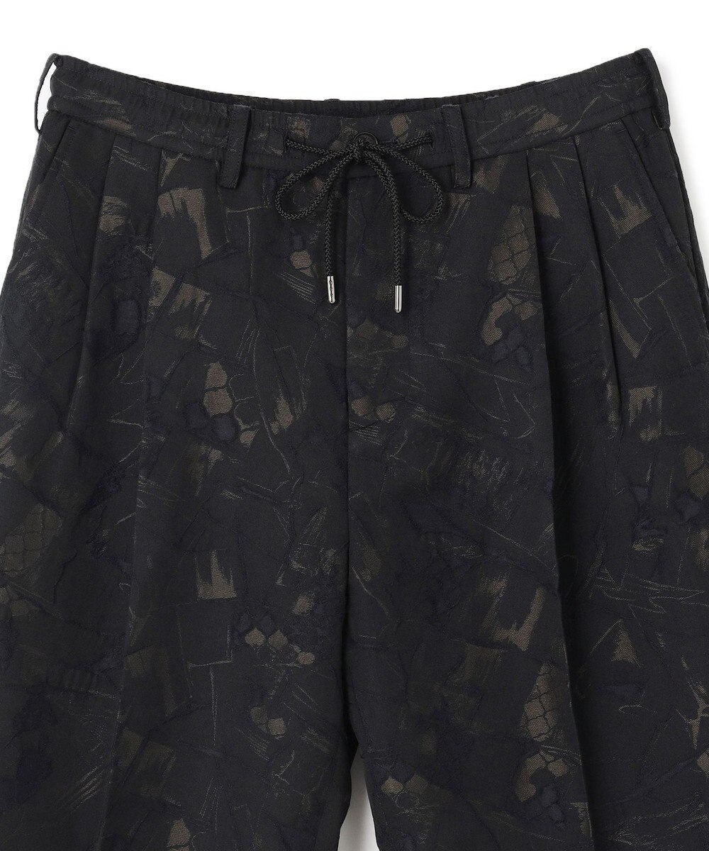 JOSEPH HOMME 【新柄】モロッカンジャガード ドロスト付ワイドテーパードパンツ/ ORIGIN CONVERTIBLE 