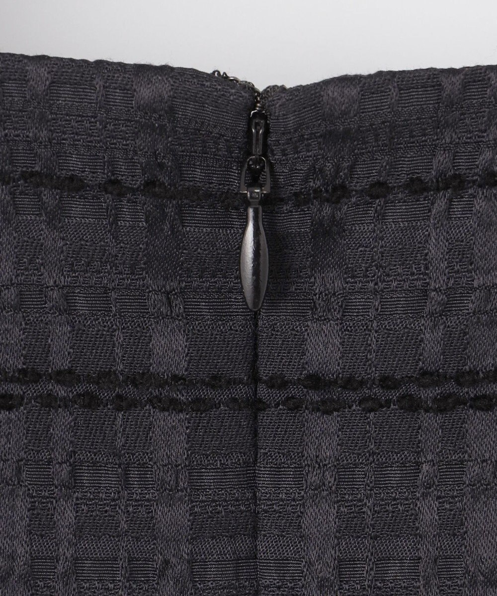 J.PRESS LADIES L SIMMOD ジャカード ボリュームスリーブ ワンピース 