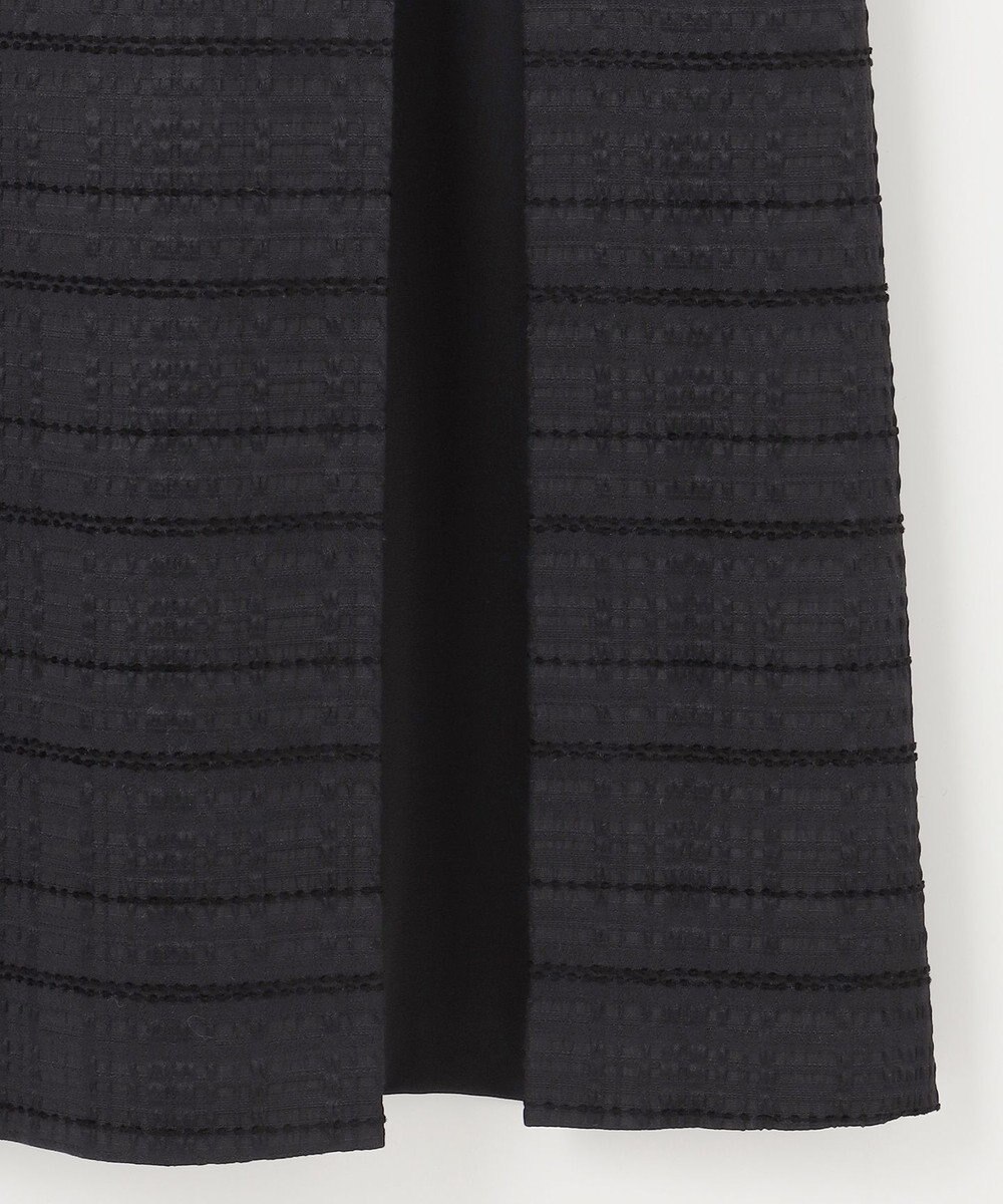 J.PRESS LADIES L SIMMOD ジャカード ボリュームスリーブ ワンピース 