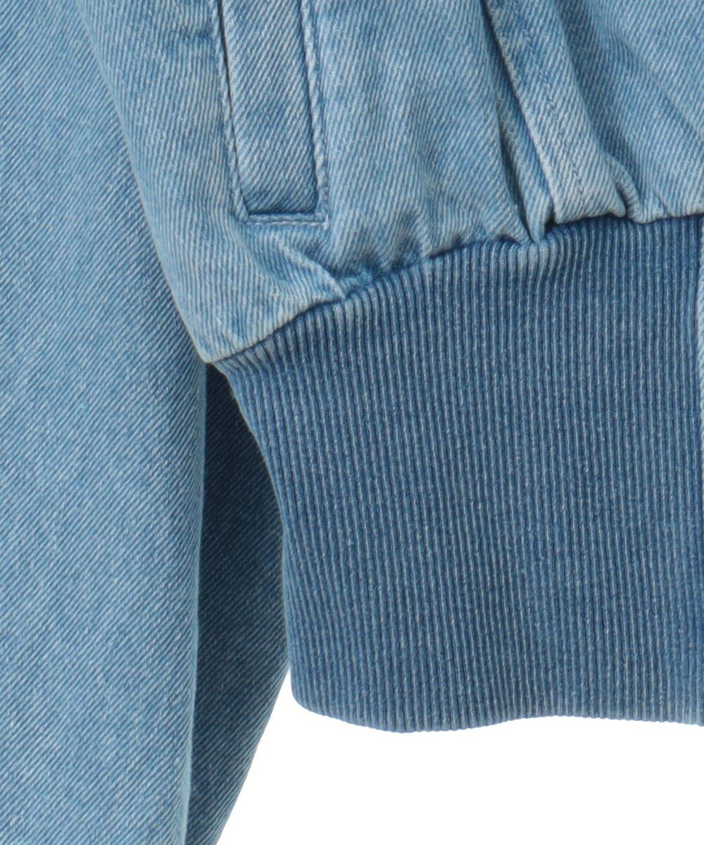 Green Parks ｄａｚｚｌｉｎ　襟付きデニムショートｚｉｐブルゾ 