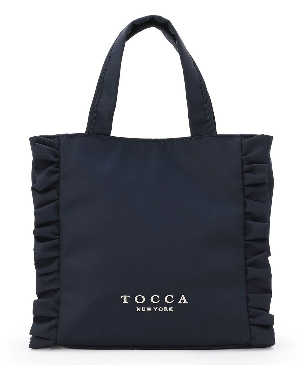 TOCCA 【美人百花掲載】【一部カラー撥水】TRIM WAVES MINITOTE ミニトートバッグ 