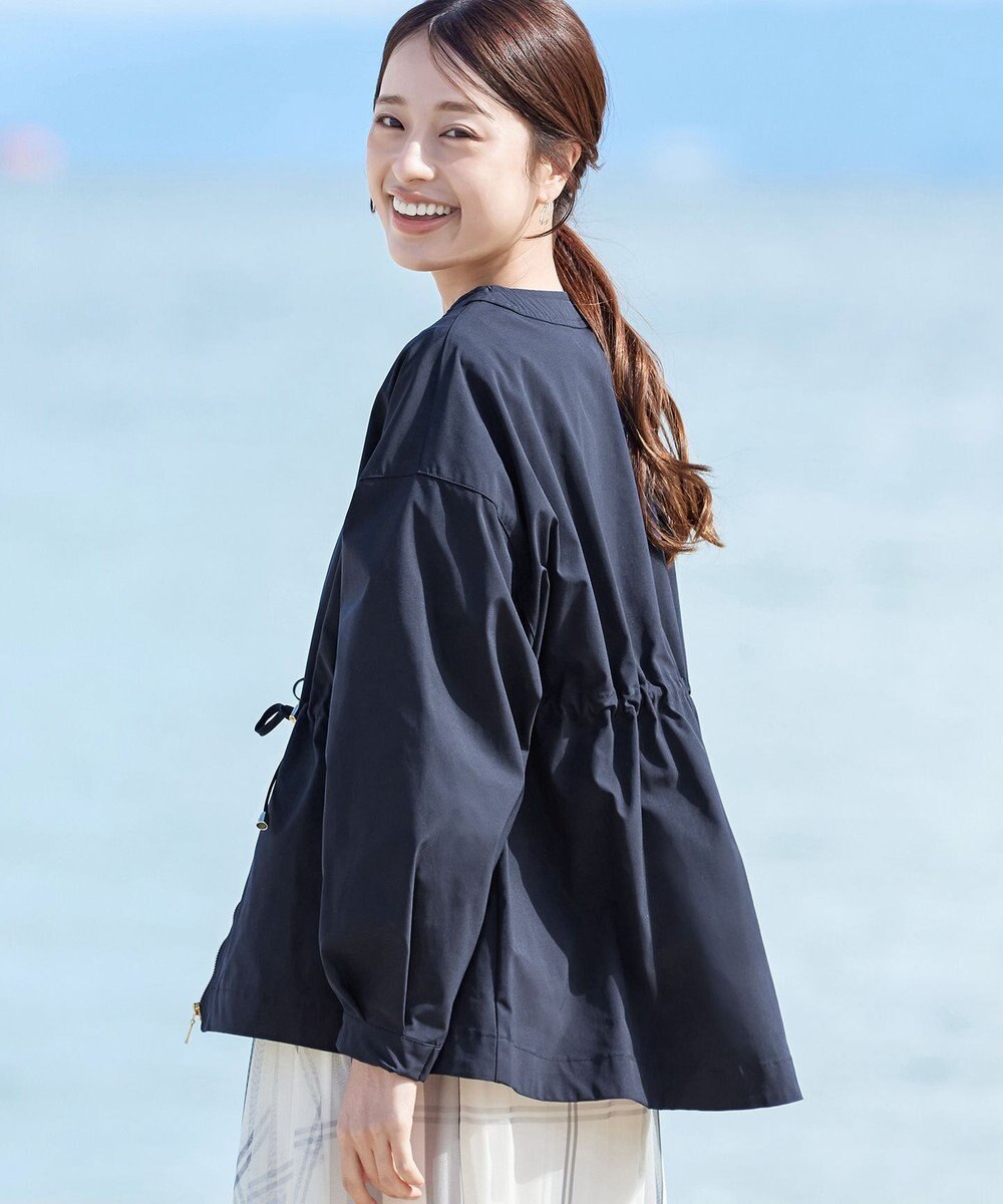 Tiaclasse 【新色追加・洗える】メモリーノーカラードロストブルゾン 