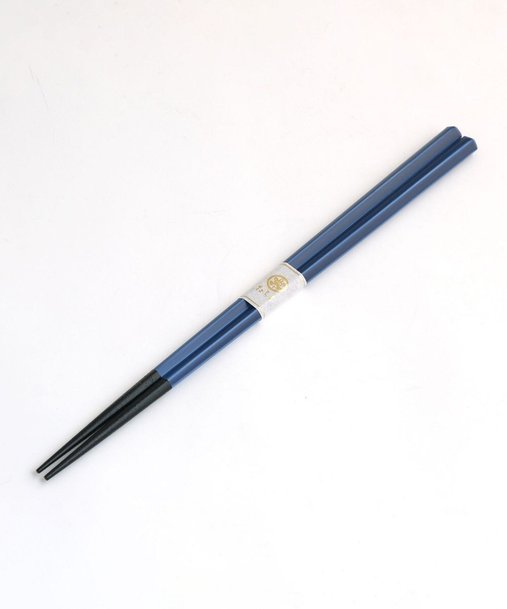 たち吉 【たち吉】かさね色箸・箸置セット葡萄染〈箸2膳・箸置2個〉 