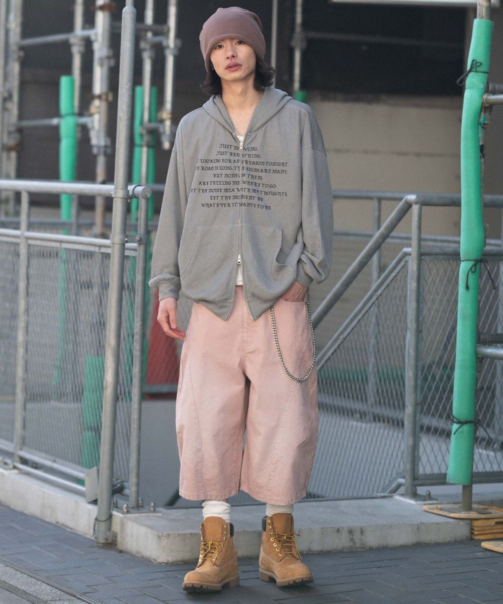 WEGO 【SMLサイズ展開】チェーン付きバルーンショーツ 