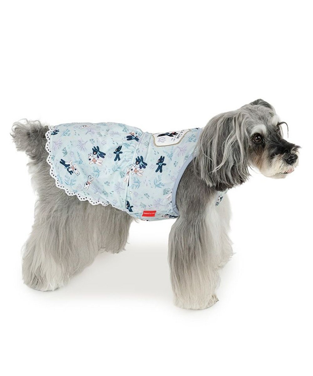 PET PARADISE リサとガスパール 接触冷感  ワンピース 《海草柄》 小型犬 