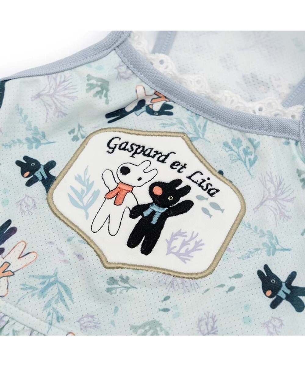 PET PARADISE リサとガスパール 接触冷感  ワンピース 《海草柄》 小型犬 