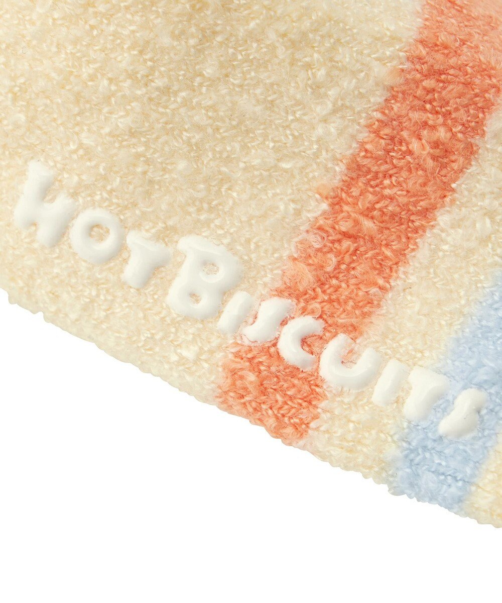 MIKI HOUSE HOT BISCUITS 【9-17cm】 くまのお顔 あったかソックス 