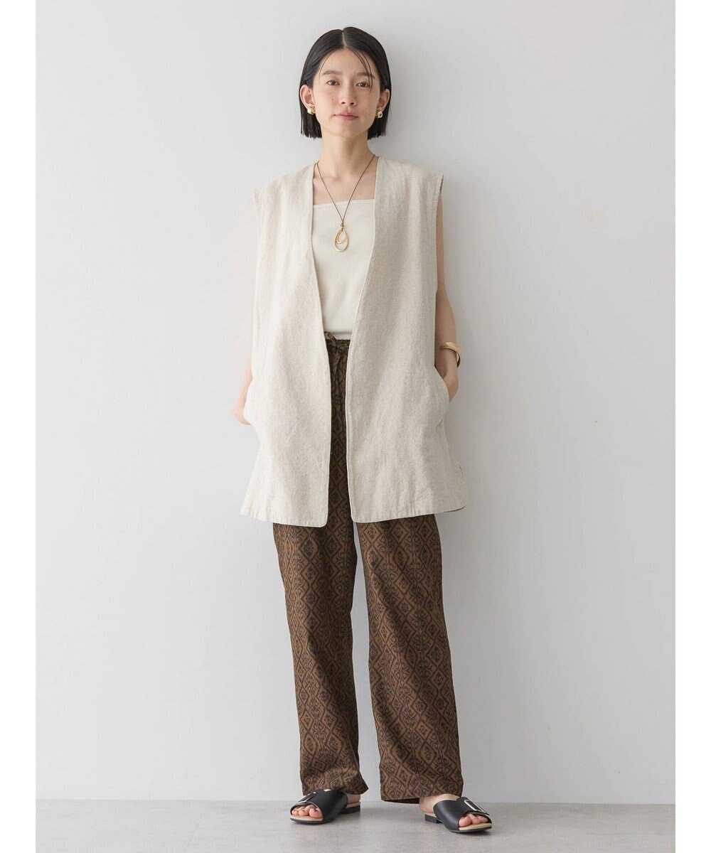 AMERICAN HOLIC リネンブレンドジレベスト 