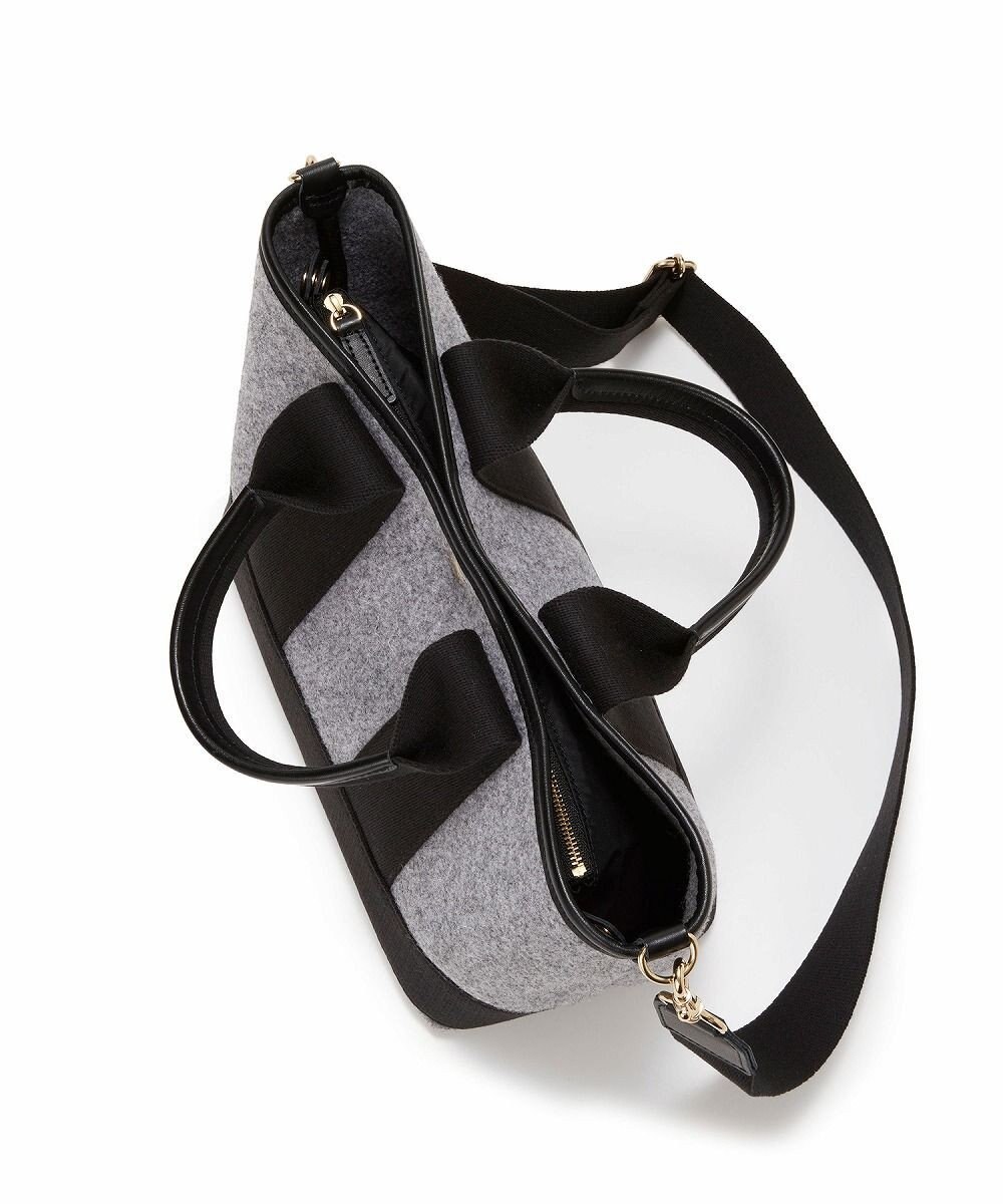 TOPKAPI 【Breath TOPKAPI】イタリアンフェルト ショルダー付 ミニ トートバッグ S 