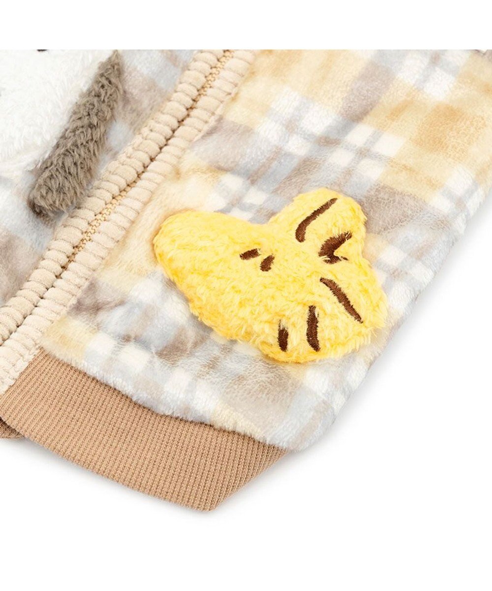 PET PARADISE スヌーピー ボア ジップベスト 《仲良し》 中型犬 