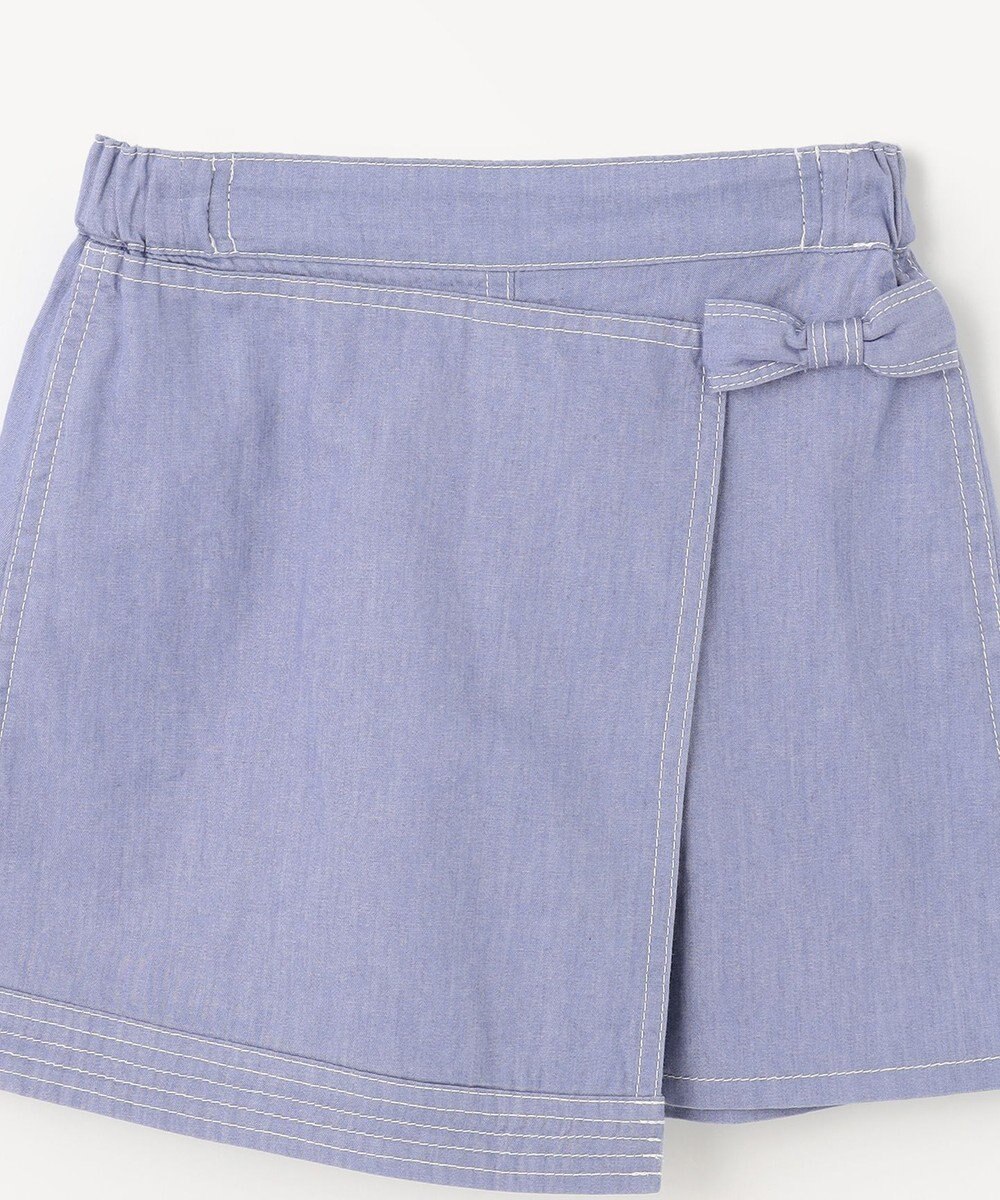 組曲 KIDS 【150-160cm】デニム ショートパンツ 