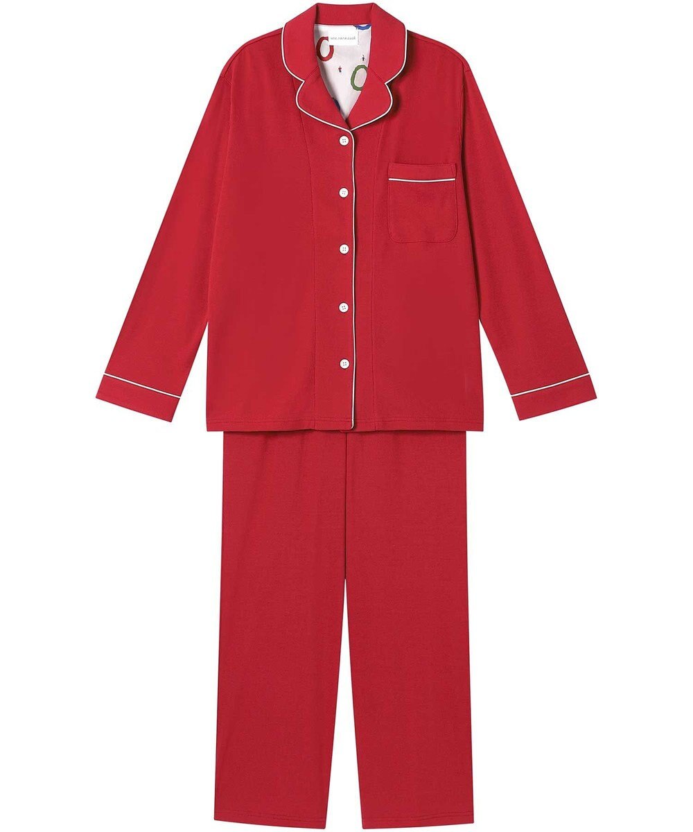 une nana cool 【綿100％】フライスパジャマ　ＭＡＤＥ　ＷＩＴＨ　ＬＩＢＥＲＴＹ　ＦＡＢＲＩＣ 