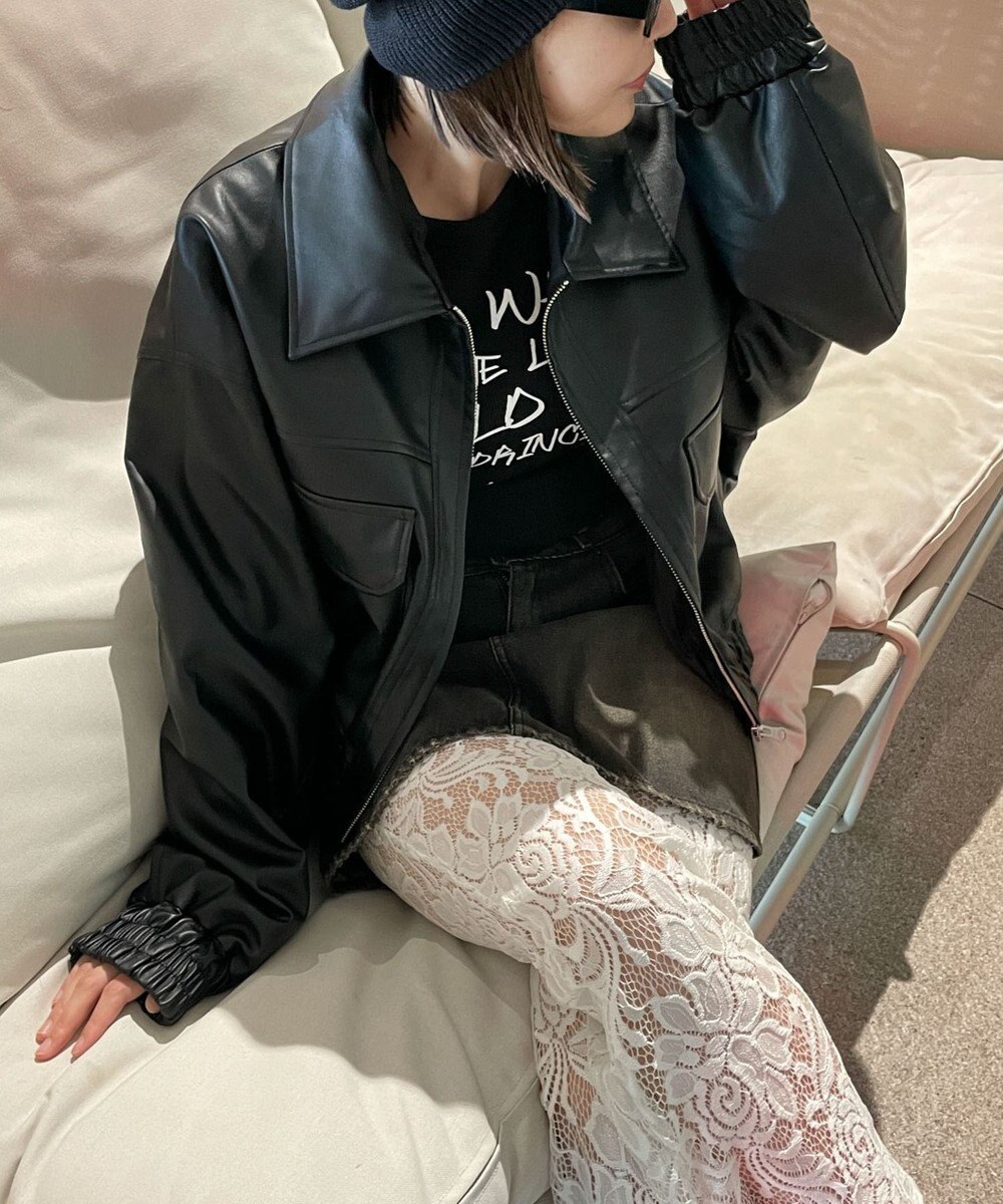 WEGO PUショートブルゾン 