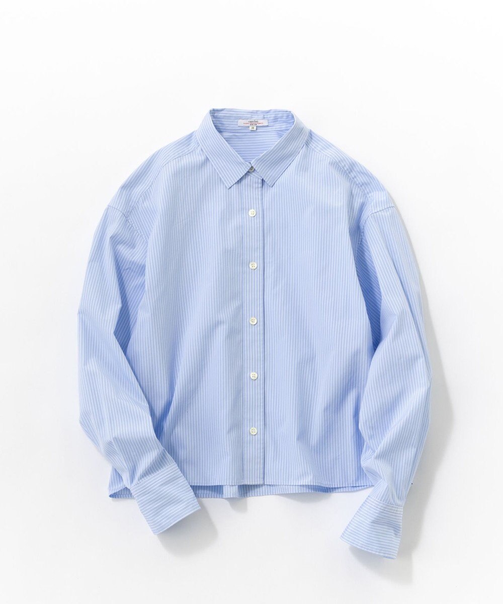 23区 S 【Oggi4月号掲載/洗える】CANCLINI クロップド シャツ 