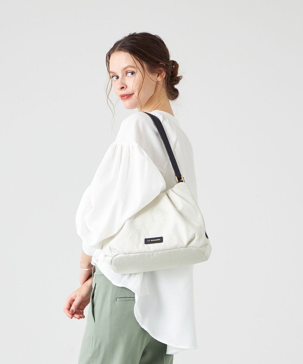 LA BAGAGERIE ナチュラルタックトート 