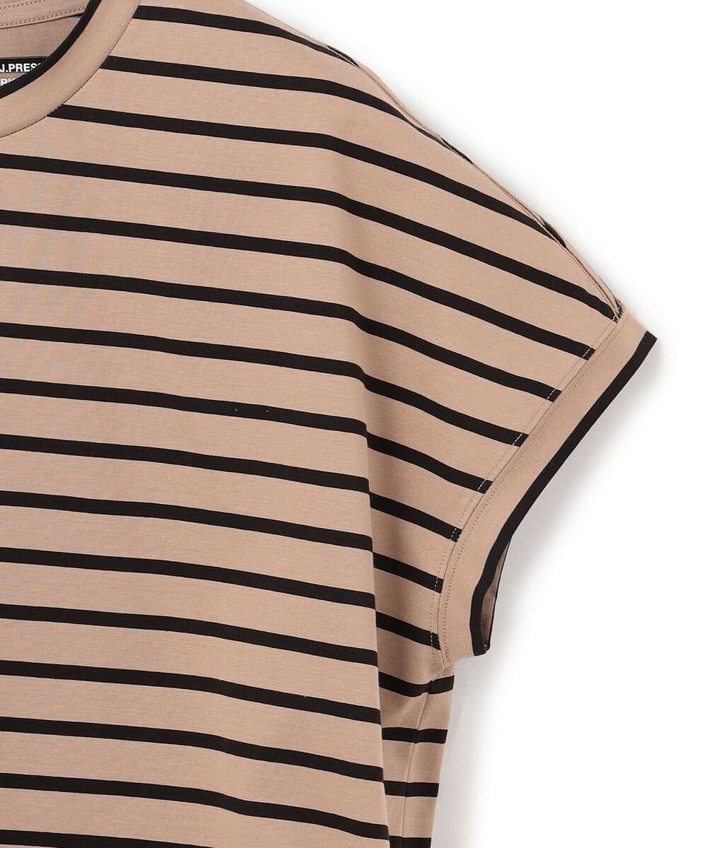 J.PRESS YORK STREET 【WOMEN】フレンチスリーブ ボーダーTシャツ 