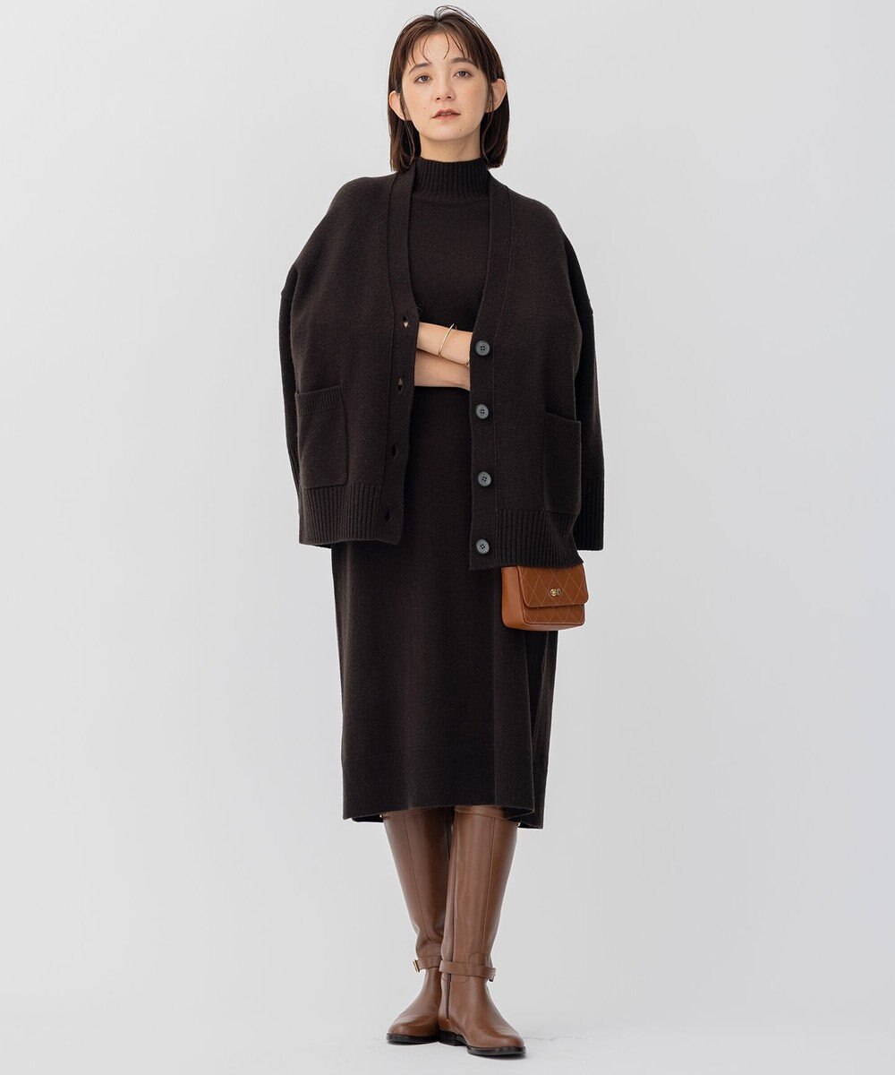 23区 【CLASSY.1月号掲載】ウールカシミヤブレンド カーディガン 