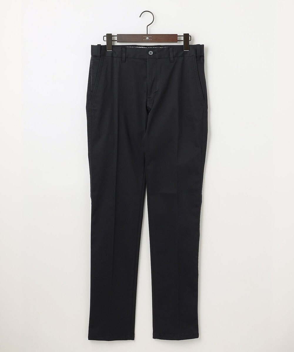 JOSEPH ABBOUD 【ウェストも伸びる！/JAPANファブリック/ストレッチ】ハイパワーサテンストレッチ パンツ 