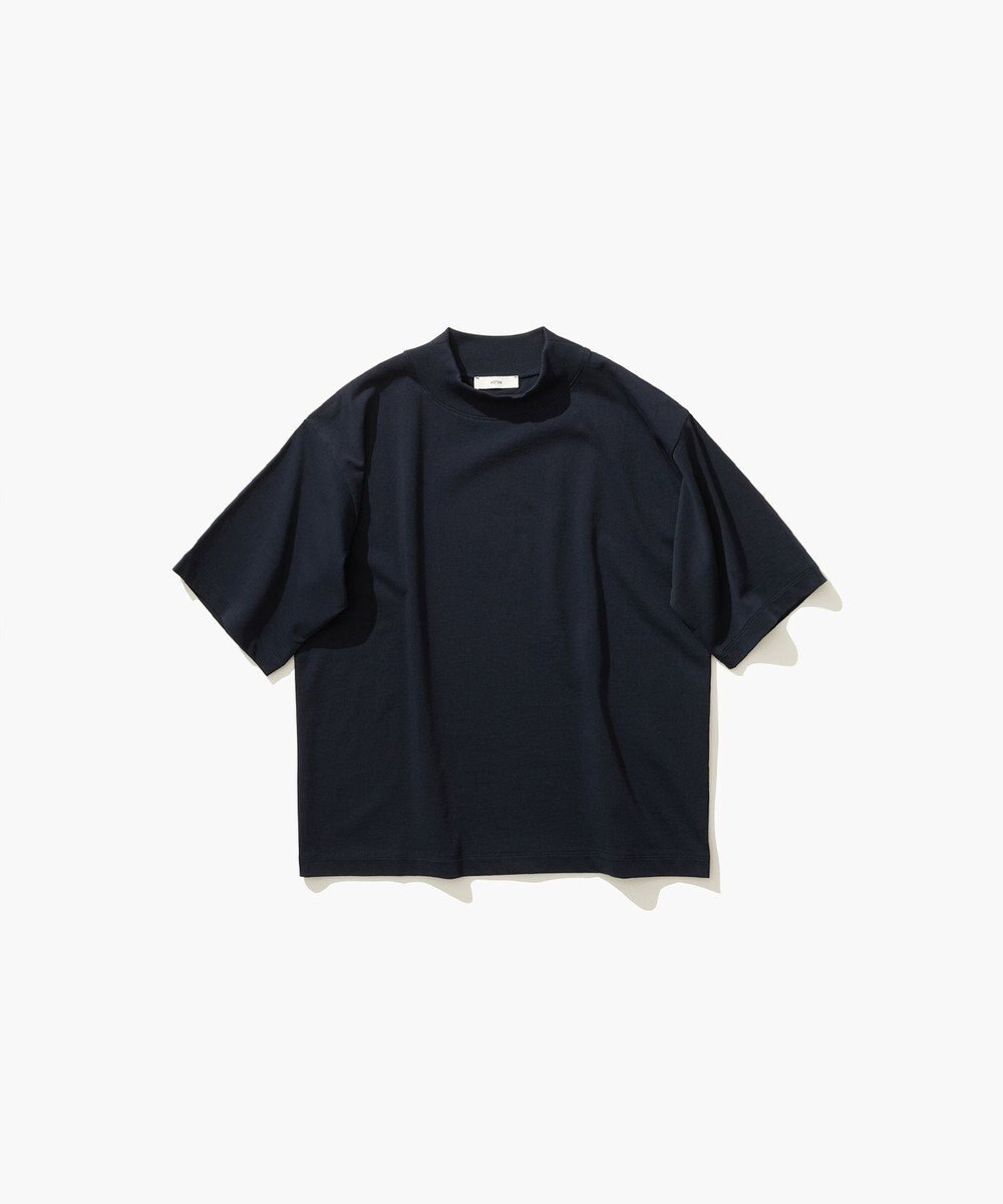 ATON DRY COTTON JERSEY | モックネックTシャツ 