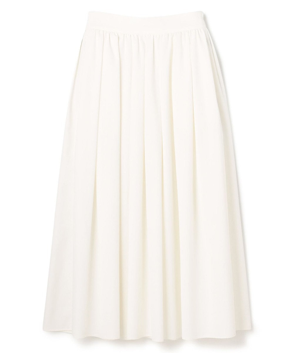 uncrave クールタッチカラータイプライター フレアスカート 