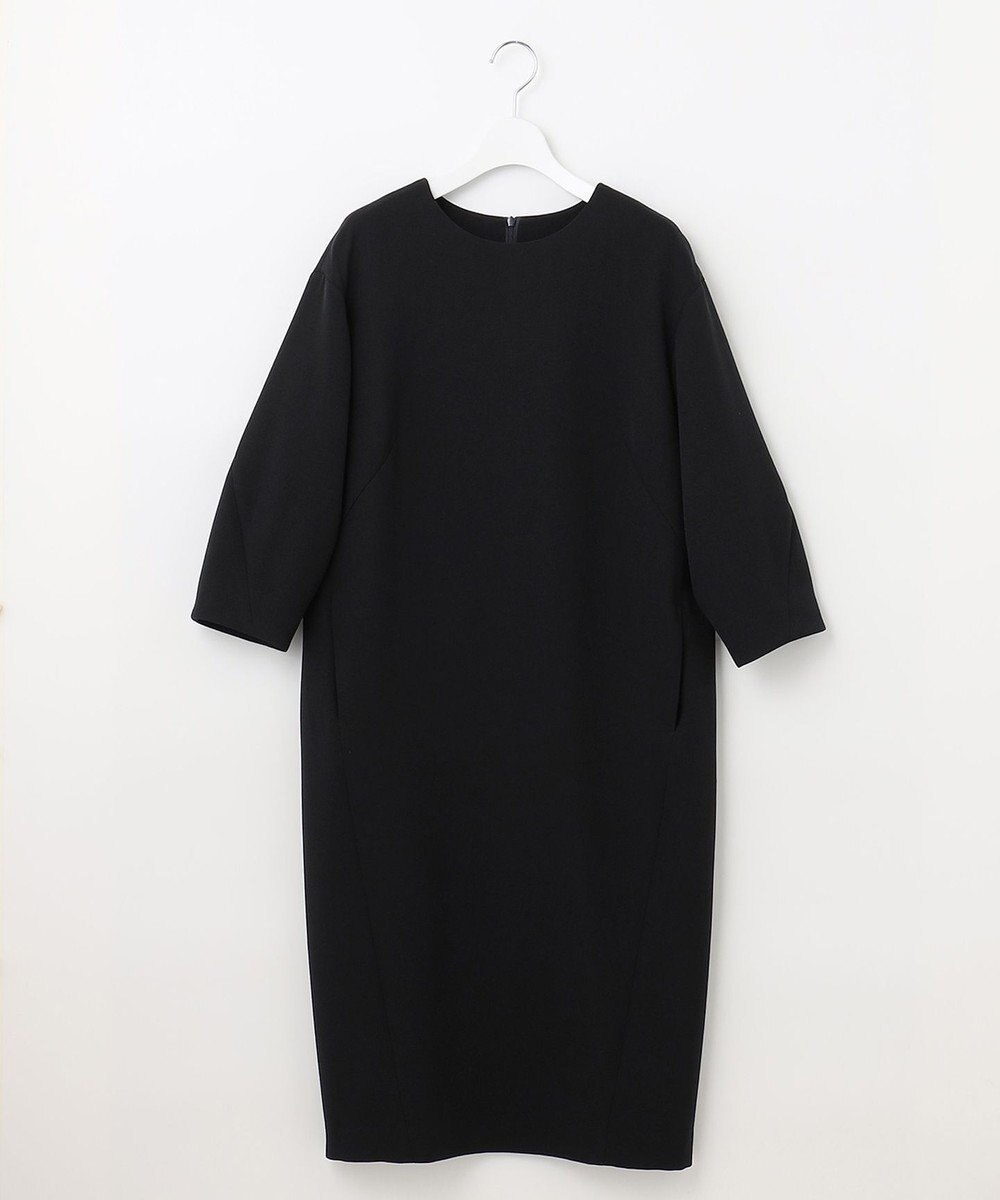 自由区 【XSサイズ～/洗える】ライトダブルクロス ワンピース 