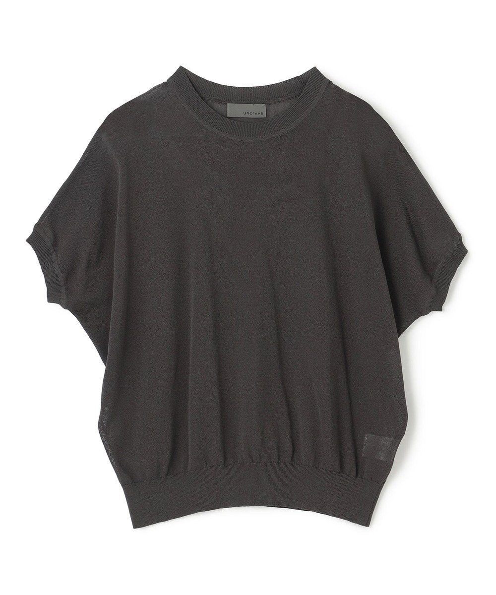 uncrave シアー ニットプルオーバー 