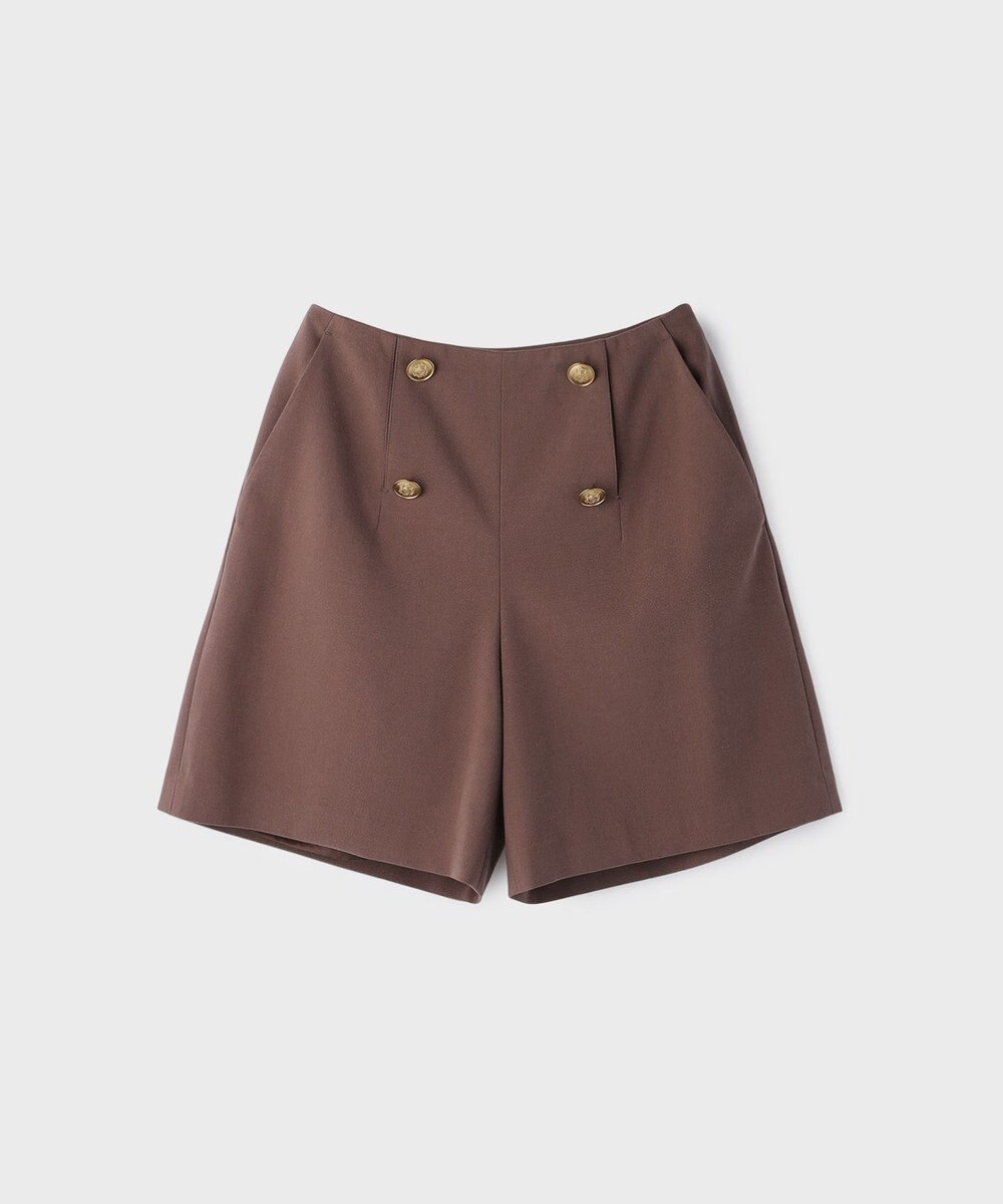 GRACE CONTINENTAL ダブルボタンショートパンツ 