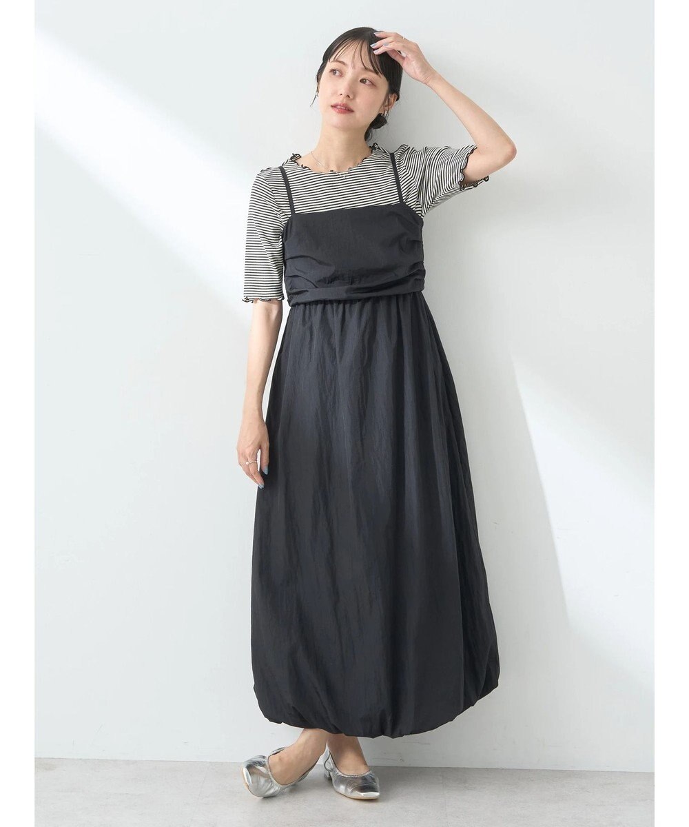 earth music&ecology テックバルーンキャミワンピース 