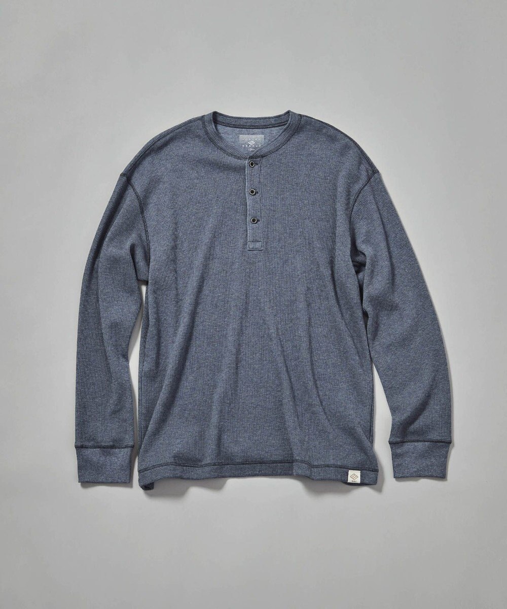 JOSEPH ABBOUD MOUNTAIN 【SPACE／UNISEX】OGコットンワッフル カットソー 