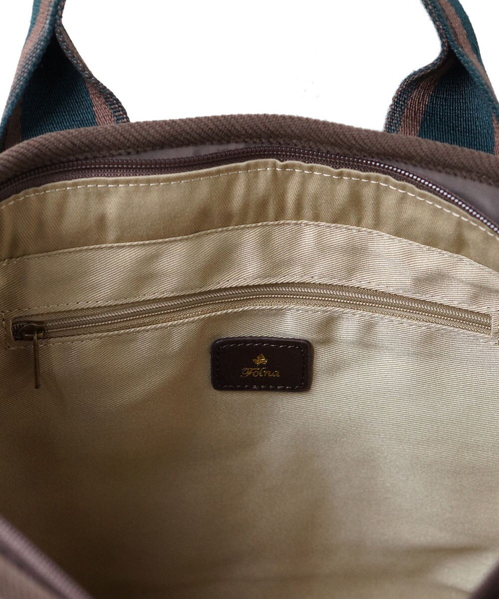 FOLNA RD ダイヤキルティング 2WAYトートバッグ 