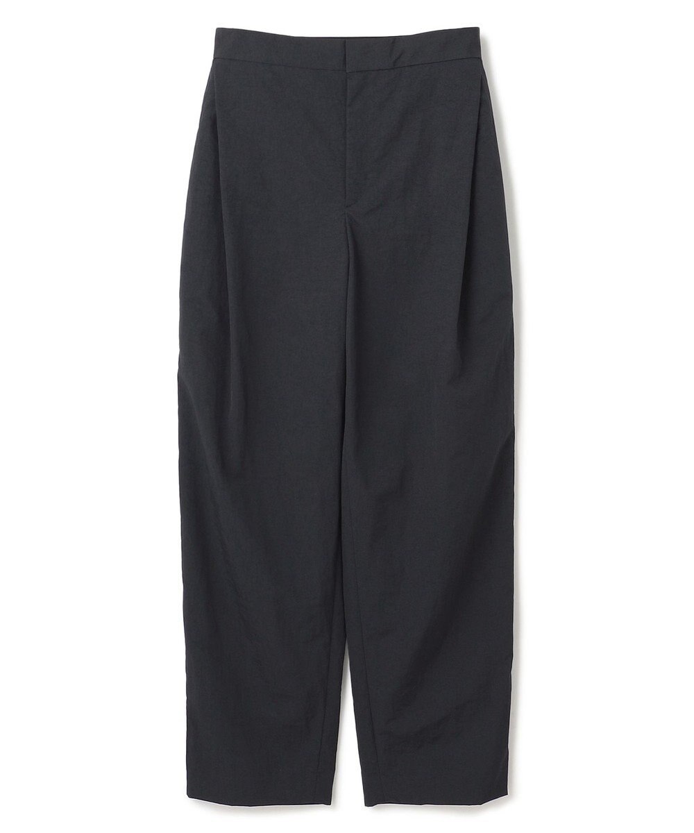 BEIGE， 【洗える】CROCUS / カービーシルエットタックパンツ 