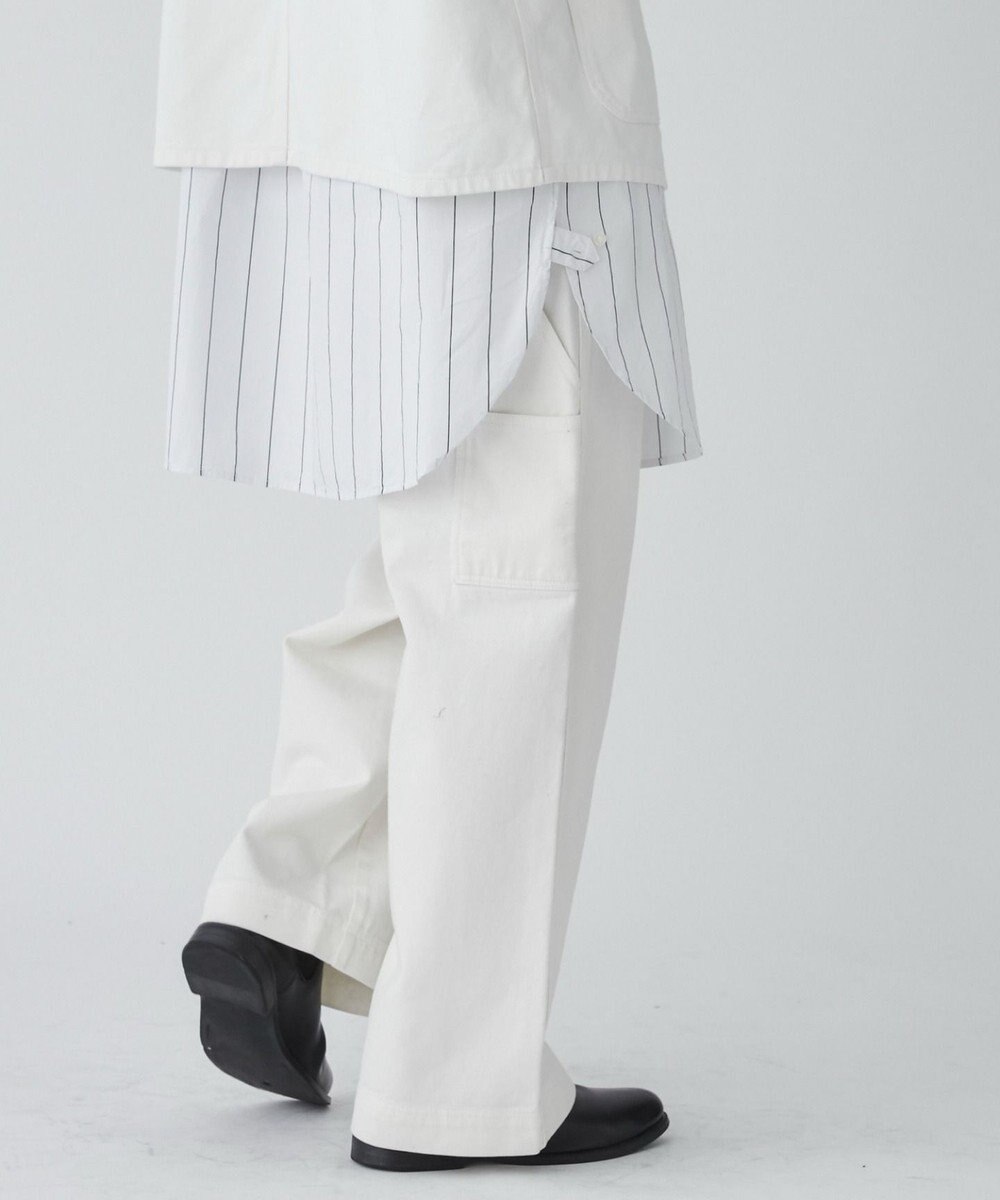 WEGO 【ユニセックス着用ITEM】ルーズペインターパンツ 