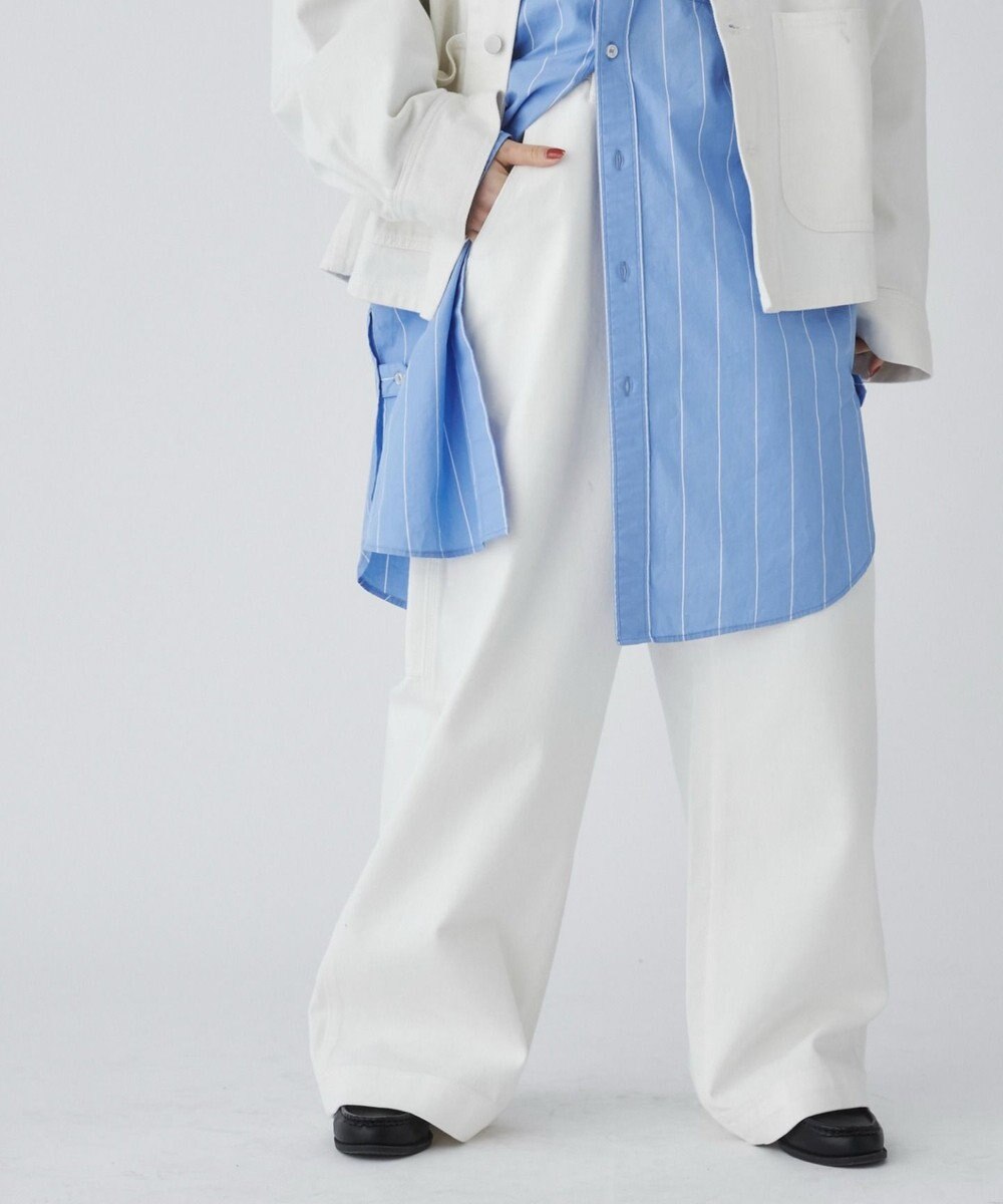 WEGO 【ユニセックス着用ITEM】ルーズペインターパンツ 