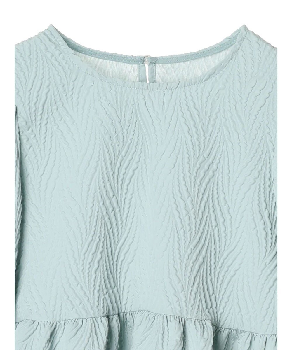 Green Parks ・ＥＬＥＮＣＡＲＥ　ＤＵＥ　フクレジャカードブラウス 