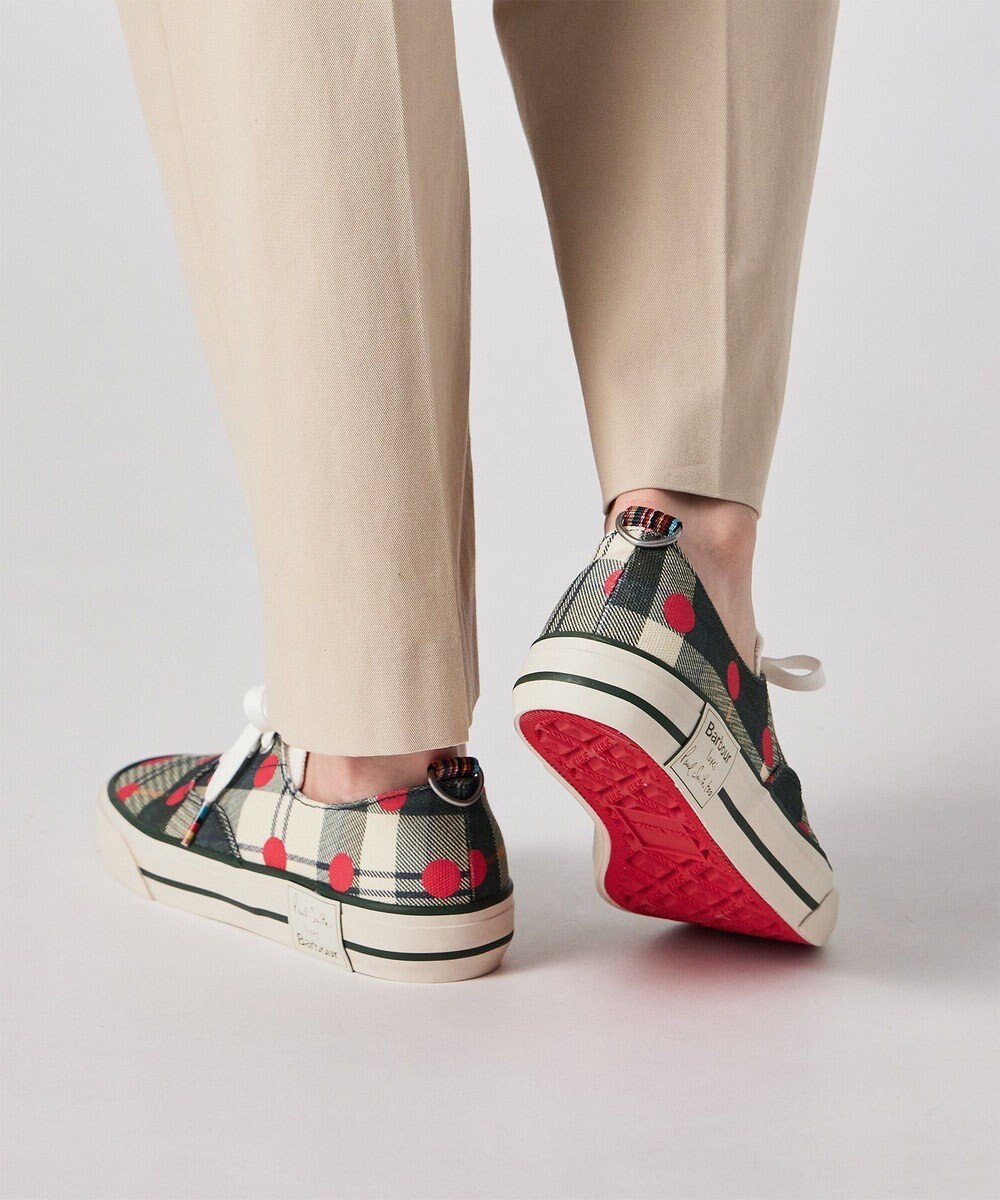 Paul Smith Paul Smith Loves Barbour キャンバススニーカー 
