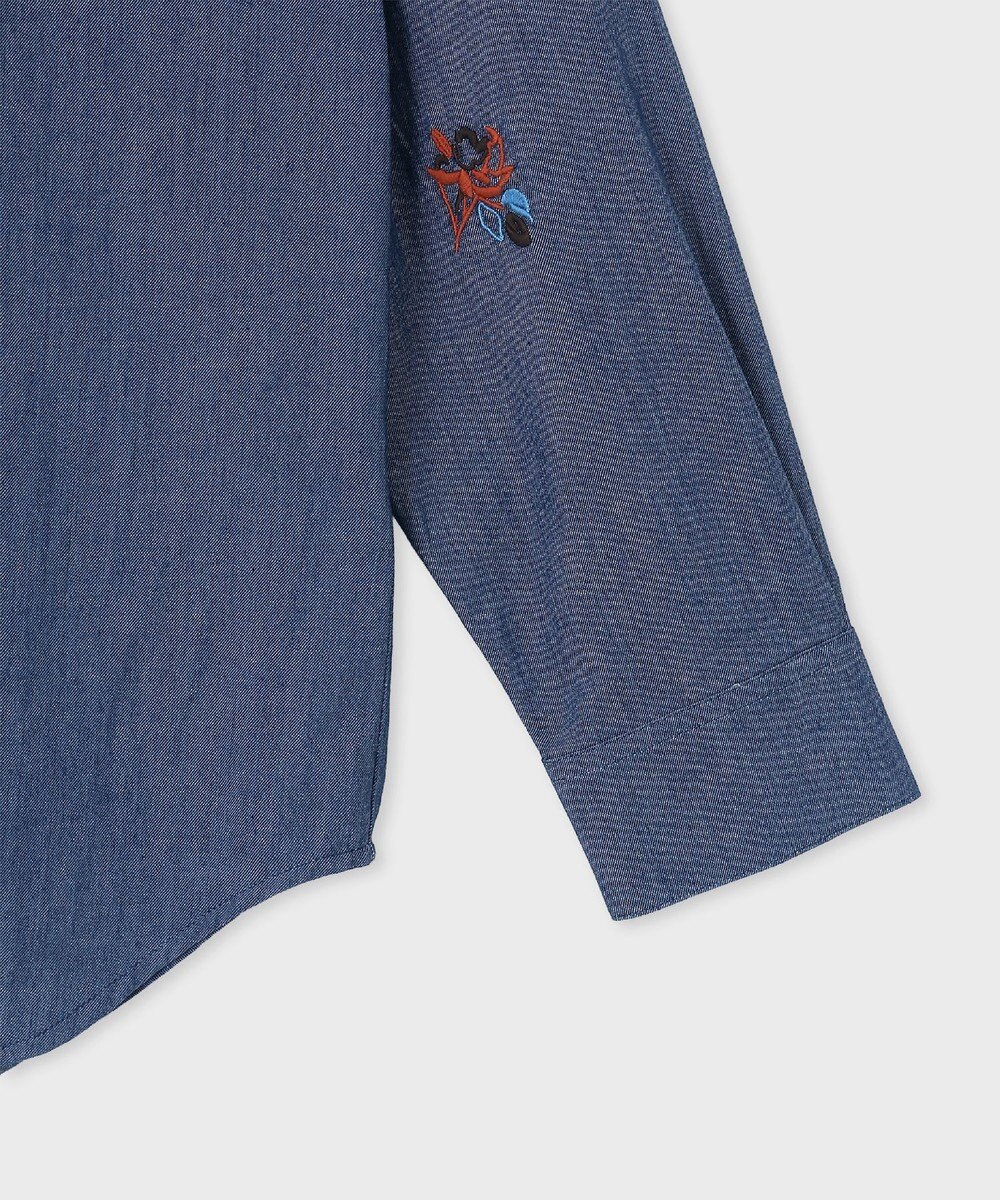 Paul Smith ダンガリー エンブロイダリーシャツ 