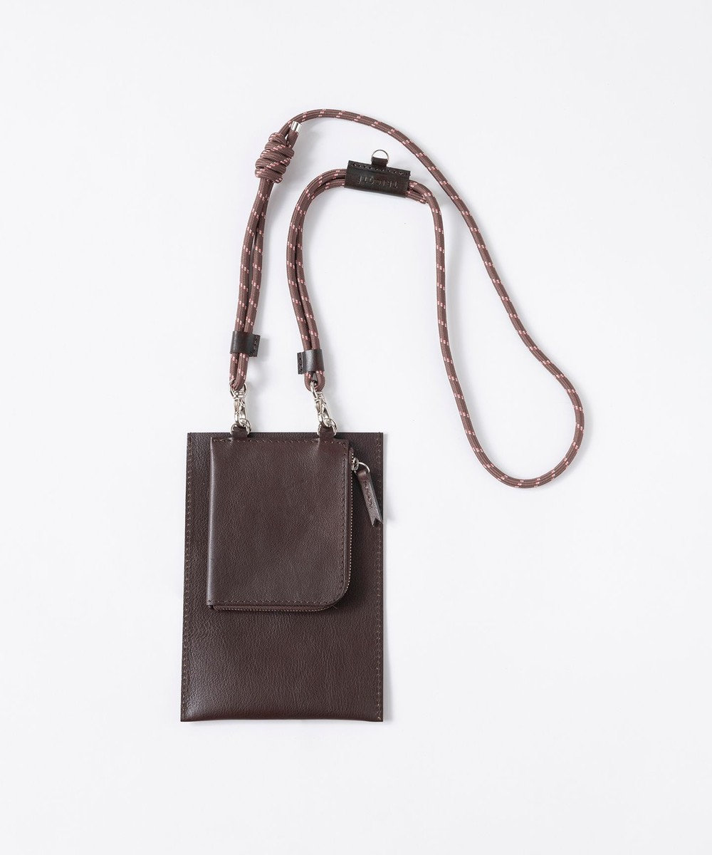 TRICOTE MIX MATCH LEATHER BAG／ミックスマッチレザーバック 87BROWN