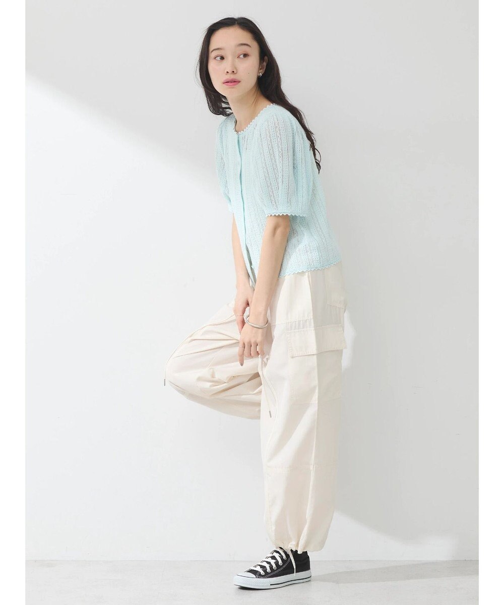 earth music&ecology コンパクトレースカーディガン 