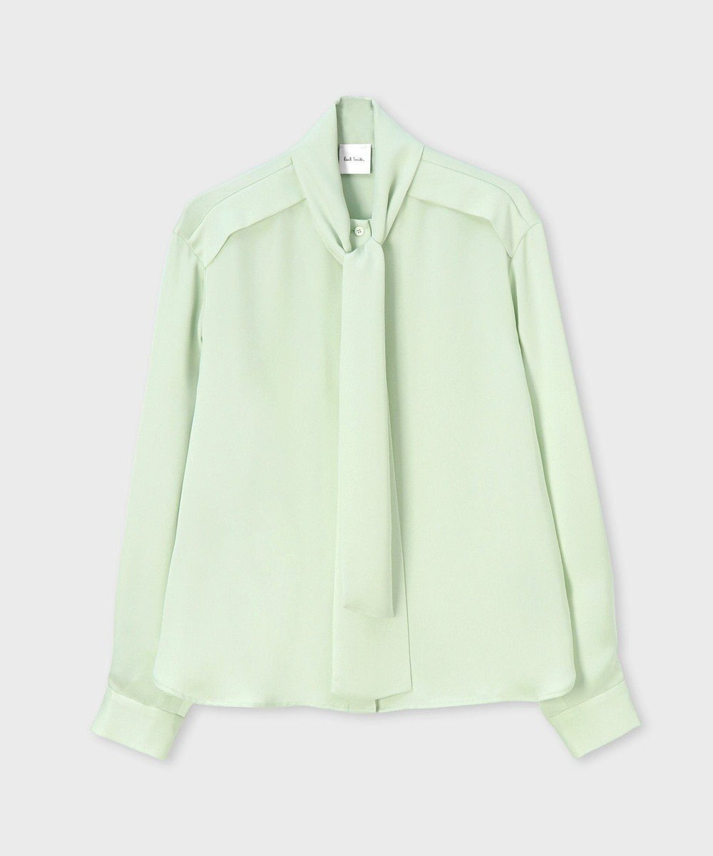 Paul Smith サテンボウタイ ブラウス 