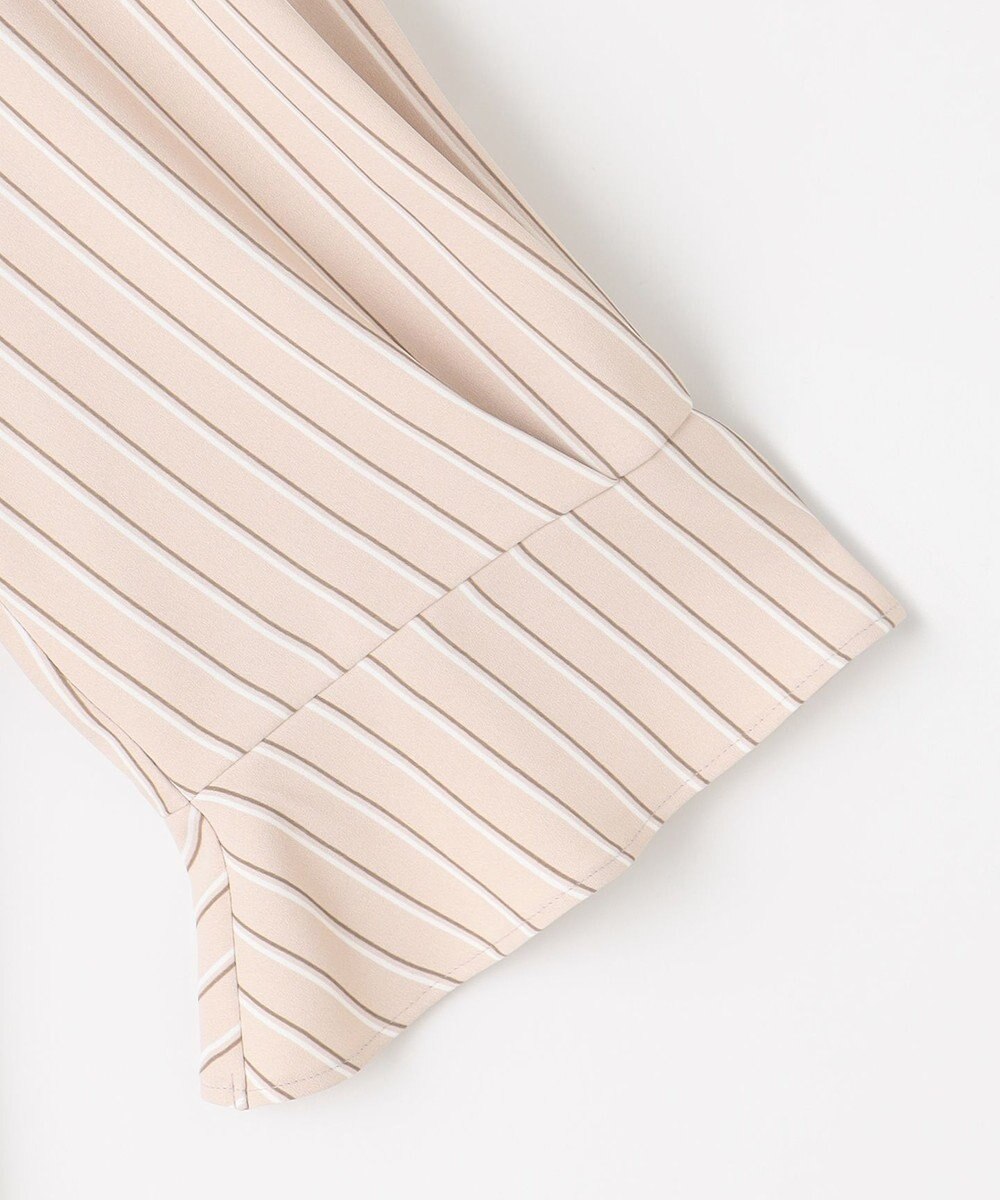 ANY SIS S 【洗える】ラッフルフレアジョーゼット ブラウス 