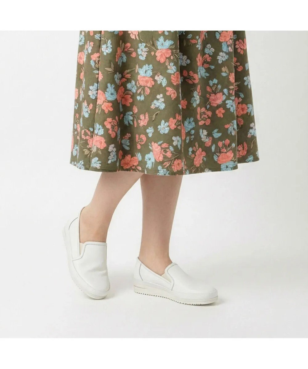 ing <ing>【WEB限定】【サスティナブル】厚底スリッポンスニーカー 