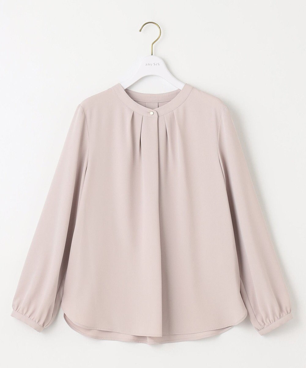 ANY SIS 【AIコラボ】フロントボタンタック ブラウス 