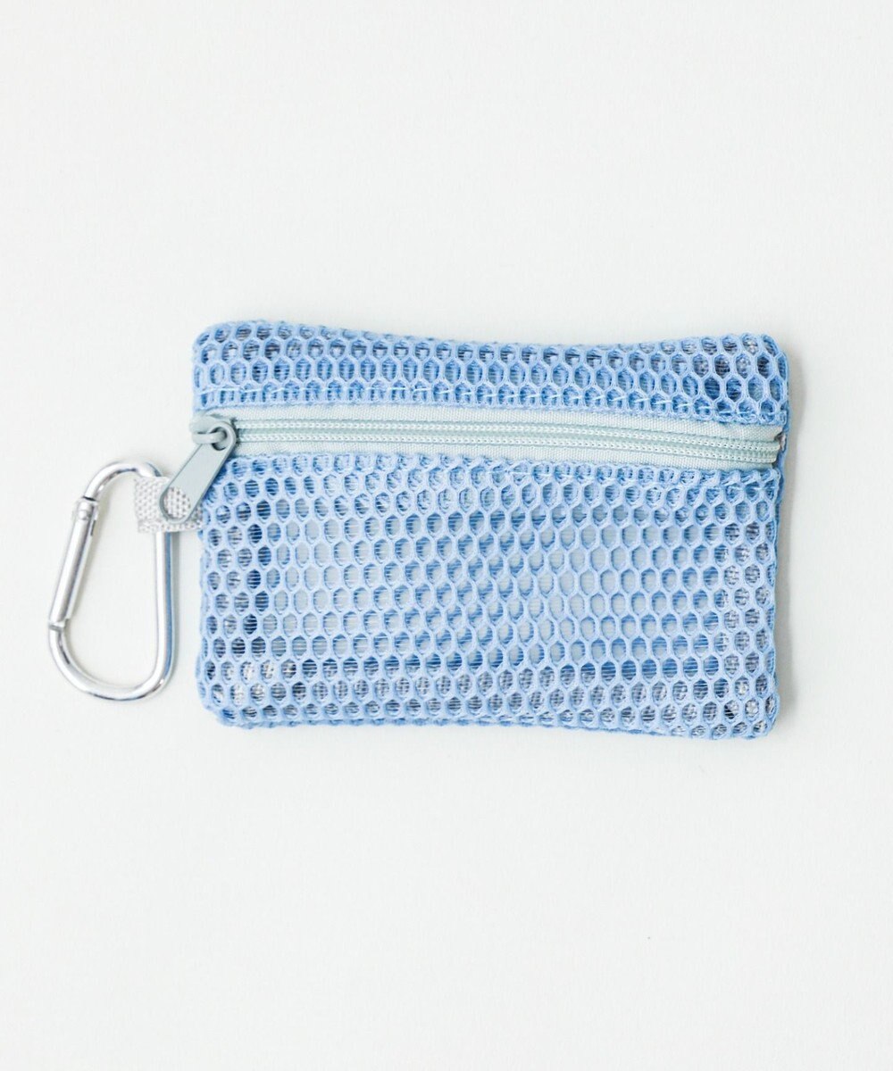 WEGO メッシュ配色ポーチ 