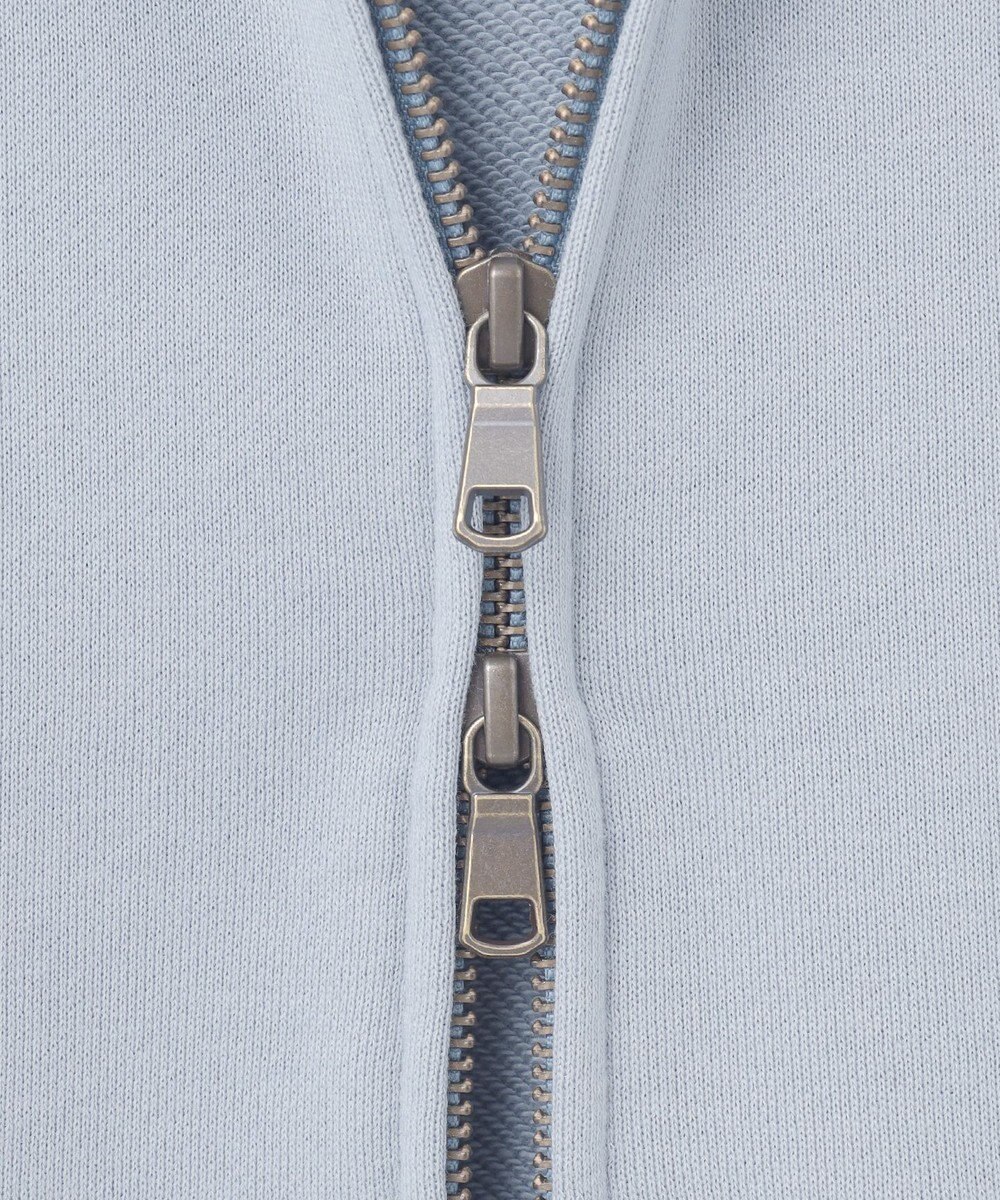 J.PRESS YORK STREET 【UNISEX】裏毛フルジップパーカー 